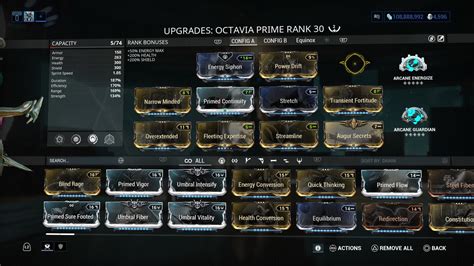 octavia prime build|octavia prime build 2024.